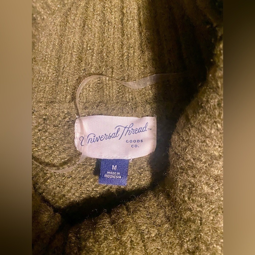 Universal Thread Ribbed Knit Chunky Sweater Cardigan - Picture 5 of 7
